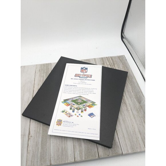 NFL-OPOLY Junior Game Replacement Board And Instructions - Picture 5 of 8